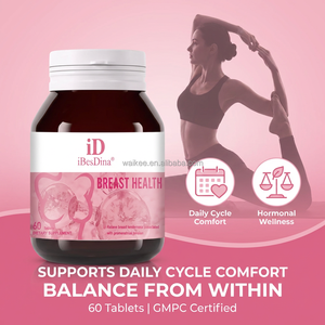 Suplemento Premium para <span class=keywords><strong>la</strong></span> Salud Mamaria en Mujeres, Complejo para el Equilibrio Hormonal y Bienestar con Hierbas Naturales, 60 Tabletas - Product Image 5