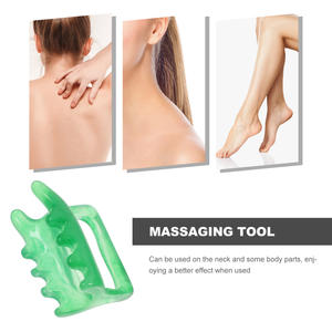 Outil de massage corporel en résine à double poussoir pour le dos, la taille et les épaules, idéal pour soulager la fatigue physique - Vente en gros - Product Image 3