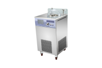 Machine à glace dure professionnelle de comptoir en acier inoxydable, congélateur à gelato pour café et pâtisserie