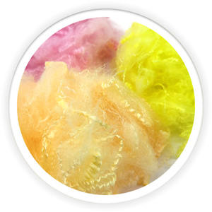 בתולה בצבע פוליאסטר <span class=keywords><strong>polyfill</strong></span> למילוי למטה-כמו סיבים - Product Image 6