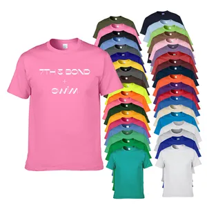 2024 hochwertiges individuelles Herren-T-Shirt atmungsaktive Baumwollhemden mit Seidenfilz Sublimationsdruck Werbeartikel individuelles Design