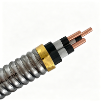 5kV QYEQEY Kupfer-Flachkabel ESP-Stromkabel mit Stahlbandarmierung IP65 Tauchfähiges Ölpumpenkabel für Onshore- und Offshore-Ölfelder