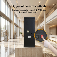 Diffuseurs d'arômes CREAROMA S-S 5L grande capacité avec support métallique, diffuseur de parfum commercial HVAC avec capteur de pression d'air