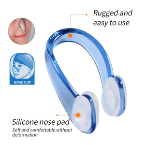 Pinza Nasal de Silicona para Buceo, Antideslizante e Impermeable, Tapones Nasales para Natación, Equipo de Snorkel para Adultos y Niños - Product Image 5