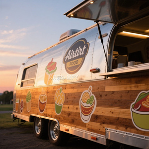 Camion de restauration mobile entièrement équipé avec réfrigérateur intégré, modèle 2025, à vendre - Product Image 5