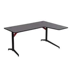 Free Sample Wholesale <strong>Cheap</strong> Modern Glass Ergonomic Gaming <strong>Office</strong> Computer <strong>Desk</strong> - Product Image 1
