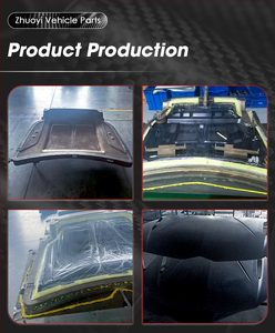 NOUVEAU Kit de carrosserie de capot avant en fibre de carbone pour Chevrolet <span class=keywords><strong>Camaro</strong></span> <span class=keywords><strong>2010</strong></span> 2012 2014 2015 2011 2013 Accessoire de réglage - Product Image 3