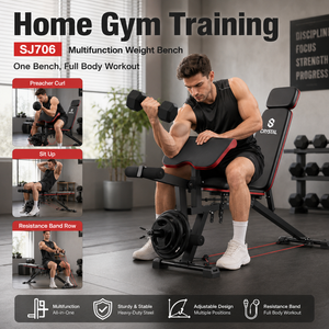 <span class=keywords><strong>Banc</strong></span> <span class=keywords><strong>de</strong></span> <span class=keywords><strong>musculation</strong></span> réglable robuste multifonction pour presse à haltères, sit-ups, curls des jambes, salle <span class=keywords><strong>de</strong></span> sport à domicile - Product Image 4