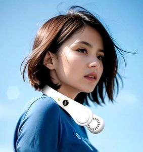 Ventilador de Cuello Mini de Alta Calidad para la Temporada de Verano, Ventilador de Cuello Recargable, Ventiladores Portátiles y Usables con Precio de Mayoreo para Uso en Exteriores - Product Image 2