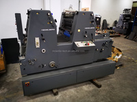 Machine d'impression à deux couleurs, GTO, reconditionnée, compatible avec pleberg, nouveau