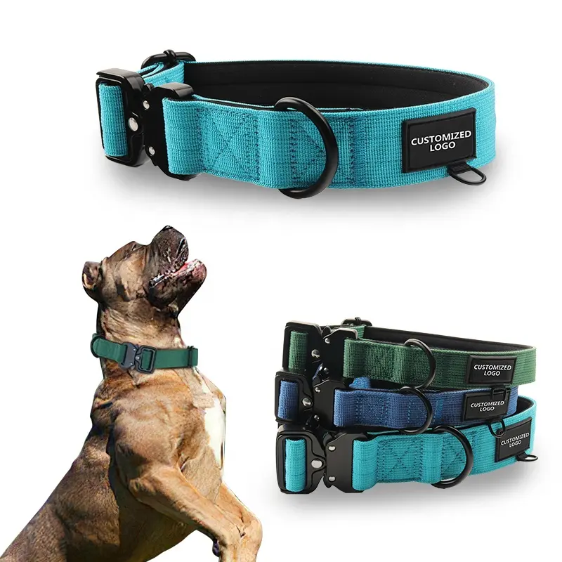 Collar reflectante ajustable para perros, transpirable, suave y acogedor, malla acolchada, lavable, de nailon para perros pequeños/medianos/grandes