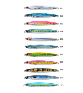 Señuelo de Metal Impreso <span class=keywords><strong>en</strong></span> 3D, 40g-200g, Hundimiento Rápido, Pesca Lenta, Cebo para Agua Salada, para Macarela, Atún, Pesca desde Barco y Orilla - Product Image 3
