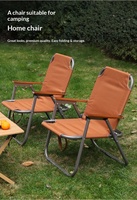 Nouveau modèle de chaise pliante de jardin en acier inoxydable, chaise lune portable pour le camping, la plage, le bureau, la pause déjeuner, mobilier Kermit