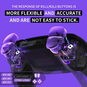 Kit complet de boutons de souris et micro-interrupteurs à déclenchement rapide pour manette PS5 BDM-040/050/060 - Version renforcée - Product Image 6