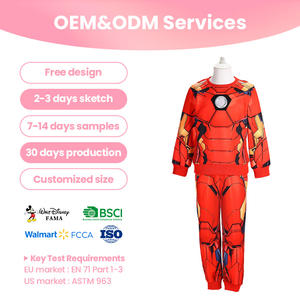 Ropa <span class=keywords><strong>de</strong></span> estar <span class=keywords><strong>de</strong></span> Iron Man para <span class=keywords><strong>los</strong></span> más pequeños: Conjunto con estampado <span class=keywords><strong>de</strong></span> armadura para disfraces diarios y juegos informales - Product Image 1