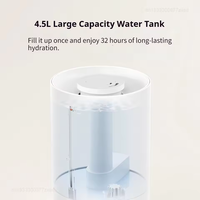 Mijia Humidificateur 3 350 mL/h Humidification 4.5 L Grande Capacité Double Brumisateur pour Bureau À Domicile Humidificador Purificateur