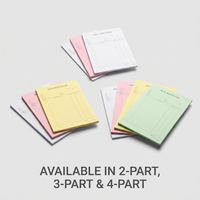Facture de remboursement personnalisée pour commandes internationales, bon de livraison, reçu anglais, 2 ou 3 feuillets