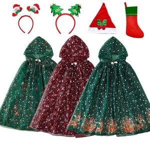 Capa de Princesa para Niños, Disfraz de Navidad Invierno 2026, Vestido de Fiesta Infantil - Product Image 6