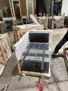 Azulejo de pórfido verde flameado a buen precio, azulejos <span class=keywords><strong>Porfido</strong></span> Grigio 36 ''X 18'' - Product Image 4