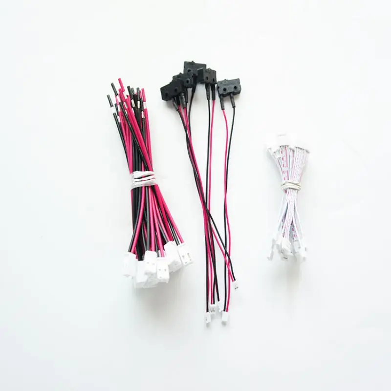 Customized ul2464 2 3 4 core wire harness cable assembly custom cable with jst vh ph connectors cable assembly