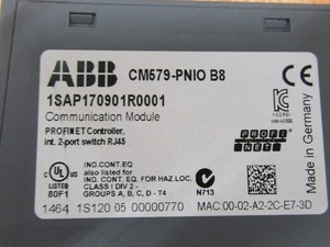 Módulo 1SAP170901R0001 CM579-PNIO B8, Módulo de Comunicación de Red PLC Industrial - Product Image 3