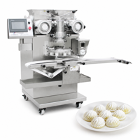 Machine automatique de fabrication de maamoul de haute qualité pour boulangerie, machine à biscuits fourrés aux dattes de grande capacité pour usine alimentaire