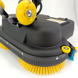 Autolaveuse professionnelle à double brosse avec deux tampons rotatifs en sens inverse pour un nettoyage commercial en profondeur - Product Image 2