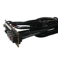 Caja de Pc de 1 a 3 puertos USB 3,0 Cable de extensión USB 3,1 interruptor de alimentación y LED Cable de Audio placa de circuito de impresión Cable de montaje en Panel de chasis