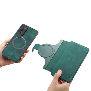 Funda Magnética Desmontable con Ranuras para Tarjetas y Protección <span class=keywords><strong>de</strong></span> 360° °   Funda con Tapa Abatible <span class=keywords><strong>de</strong></span> Cuero PU para OPPO Reno15F Reno15 Pro Find X9 - Product Image 2