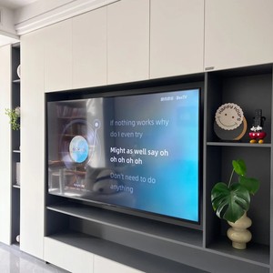 Mueble de <span class=keywords><strong>TV</strong></span> de Madera Contemporáneo, Popular y de Lujo, Ecológico, Duradero, Multifuncional y Personalizable para Sala de Estar - Product Image 4