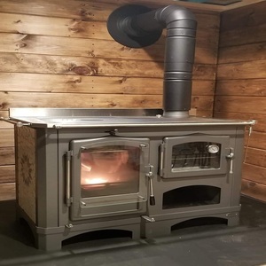 Effective Modern Cast Iron <b>Stove</b> Eco-Friendly Automatic Feeding Freestanding Large Heat Output Lightweight 2-Year - Product Image 5