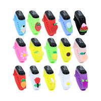 [Promotion] Montres Sportives Numériques LED pour Enfants, Série Poupée, Bracelet Acrylique 47mm, Résistance à l'Eau 20m, Vente en Gros
