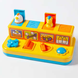 ของเล่นป๊อปอัพสัตว์เลี้ยงในฟาร์มสำหรับเด็กเล็ก ของเล่นมอนเตสซอรี่แบบฝึกเหตุผลและผล ของเล่นเสริมพัฒนาการกล้ามเนื้อมัดเล็กสำหรับเด็กก่อนวัยเรียน ของเล่นเสริมทักษะการเรียนรู้สำหรับเด็ก ได้รับมาตรฐาน CPC CE จากโรงงาน - Product Image 5