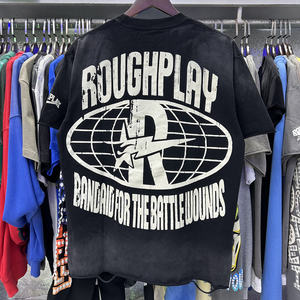 Camisetas de Alta Calidad, 100% Algodón Grueso, Estilo Informal, Nueva Colección, Marca de Moda Urbana, Manga Corta para Hombre - Product Image 5