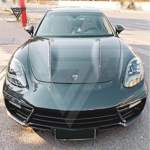 ฮู้ดคาร์บอนไฟเบอร์แบบปรับแต่งได้สำหรับปอร์เช่พานาเมร่า971 2017-2023สไตล์รถ - Product Image 1