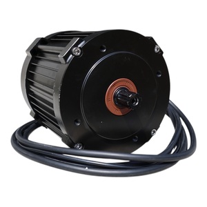 มอเตอร์ DK145-70 5KW BLDC ขับเคลื่อนโดยตรง ความเร็วสูง 72V สำหรับรถจักรยานยนต์ ไม่มีเกียร์ DK145-70-ZQ กำลังขับสูง ให้พลังงาน 5KW สำหรับ R - Product Image 5