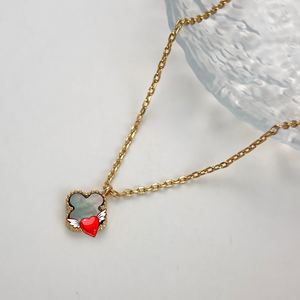 <span class=keywords><strong>Collier</strong></span> trèfle à quatre feuilles en argent sterling S925 plaqué or 18 carats, possibilité de demander le catalogue Van Cleef auprès du vendeur - Product Image 4