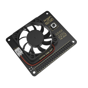 Factory Argon Fan HAT Uses a 40mm Cooling Fan to Prevent Overheating on the <strong>Raspberry</strong> <strong>Pi</strong> <strong>3</strong> and <strong>Raspberry</strong> <strong>Pi</strong> <strong>4</strong> - Product Image 3