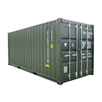 Conteneurs maritimes neufs de 5, 6, 7, 8 et 9 pieds, conteneurs de stockage et d'expédition secs DNV 2.7-1, conteneurs offshore demi-hauteur