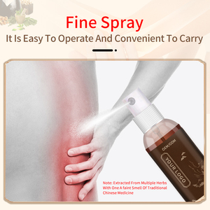 Spray Anti-Douleur Végétal à Action Rapide en Gros Ingrédients Naturels pour le Traitement des Douleurs du Genou du Pied et du Dos Emplâtre Chinois Classe I - Product Image 3