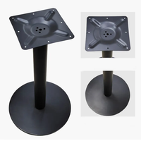 Personnalisé de haute qualité industriel robuste pieds de meubles en métal démonté soudé base de table moderne