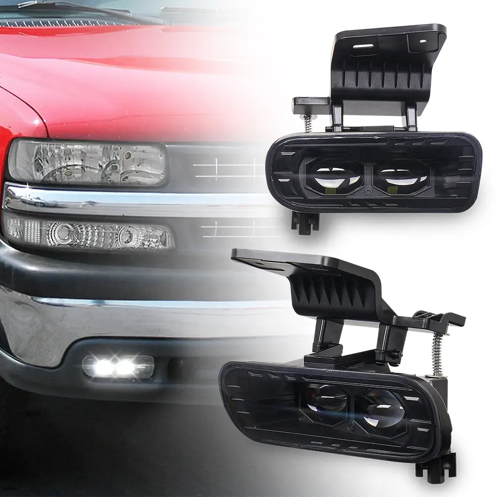 OVOVS Accesorios Para Autos 2023 More Brighter Fog Driving Light For Chevy Silverado Suburban 1500 2500 Accessories