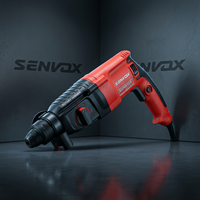 Marteau perforateur rotatif à moteur à balais filaire SENVOX VRH2602 SDS-Max, diamètre de perçage max. 26 mm, pour perçage et sculpture intensifs