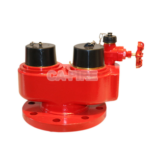 Vanne d'admission à quatre voies en fonte/cuivre DN100*65 pour équipement de lutte contre l'incendie, accessoire de raccordement d'hydrant pour incendie - Product Image 4