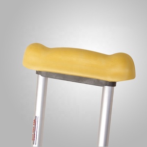 Muleta axilar médica ajustable para discapacitados y ancianos, andador antideslizante de aleación de aluminio y acero inoxidable, gran oferta - Product Image 5