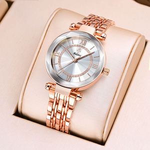 2026 Nieuwe Hot Selling Yalalusi Full Sky Diamond Dameshorloge Stalen Band Ultra Dun Dames Stalen Band Temperament Kwartshorloge - Product Image 2