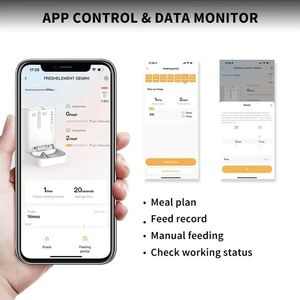 <span class=keywords><strong>PETKIT</strong></span> Dispenser Automatico Intelligente <span class=keywords><strong>per</strong></span> <span class=keywords><strong>Gatti</strong></span> con Doppio Contenitore, Alimentatore con Timer <span class=keywords><strong>per</strong></span> Cibo Fresco <span class=keywords><strong>per</strong></span> Cani, Vendita all'Ingrosso - Product Image 3