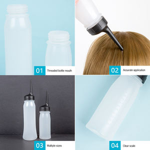 Flacon applicateur de couleur de cheveux 120ml/4oz pour salon de coiffure soins de coiffure salon de coiffure échelle de teinture de cheveux pour l'industrie médicale - Product Image 3