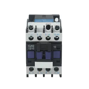 Contactor magnético dispositivo de control de nuevo tipo contactor eléctrico interruptor magnético de conmutación automática de DC y AC CJX2