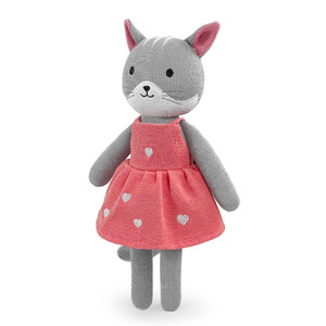 Muñeco de Peluche Hecho a Mano de Ganchillo, Tejido en Poliéster, con Forma de Vaca, Perro, Gato, Elefante, Juguete de Compañía con Relleno de Algodón PP para Niñas y Niños - Product Image 4